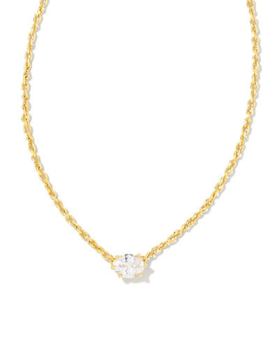 Kendra Scott Cailin Necklace in Gold Crystal