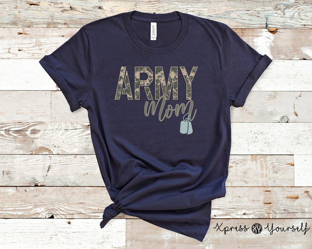 Army Mom Graphic Tee