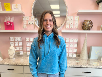 Adalyn Sweatshirt, Sky Blue
