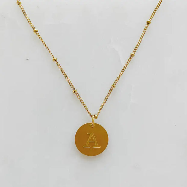 Just My Type Initial Necklace