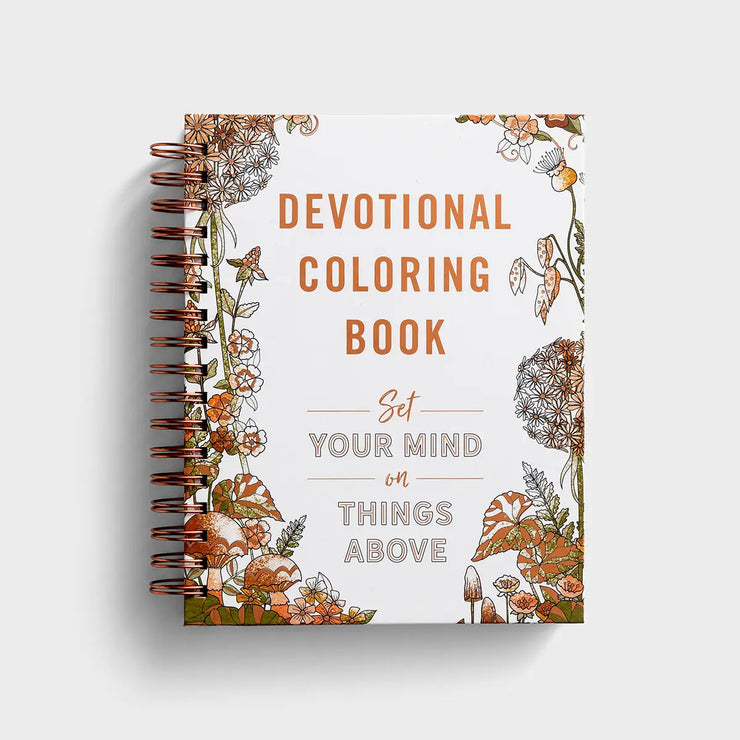 Set Your Mind on Things Above, Devotional Coloring Book