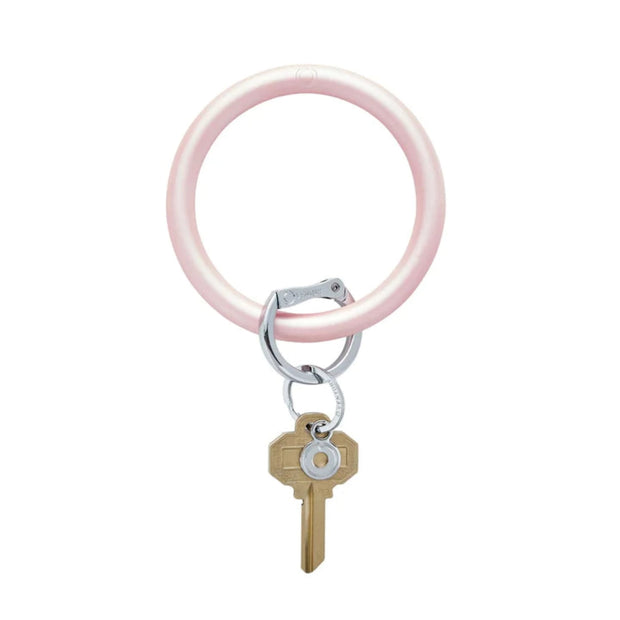 Oventure Key Ring, Pearlized Rose