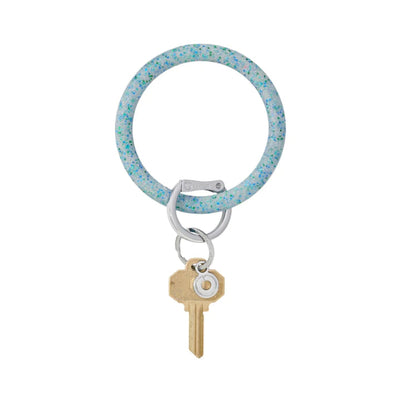 Oventure Key Ring, Blue Frost