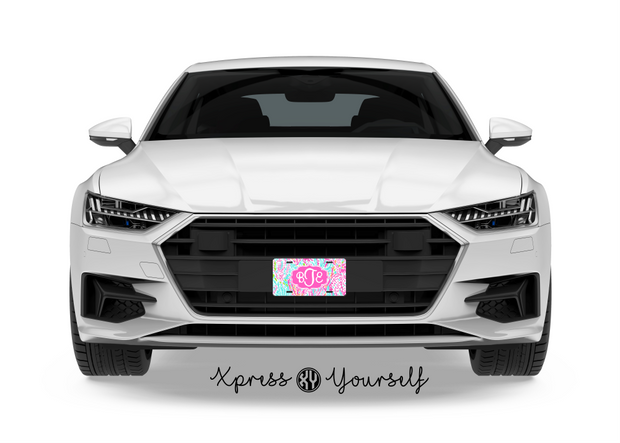 Cha Cha Lilly Inspired License Plate