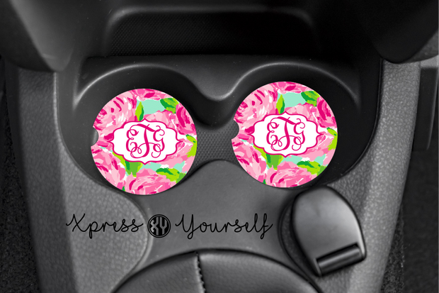 First Impressions Lilly Inspired Car Coasters