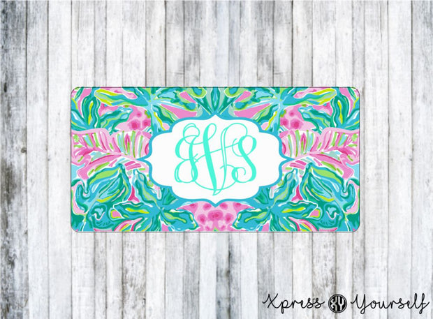 One in a Mellon Lilly Inspired License Plate