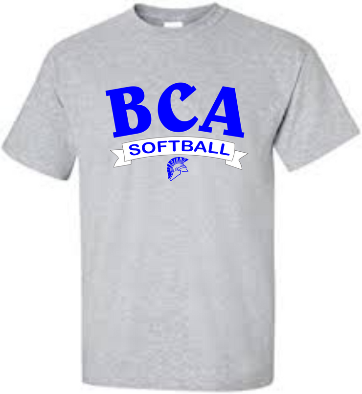 Bethel Softball with Banner