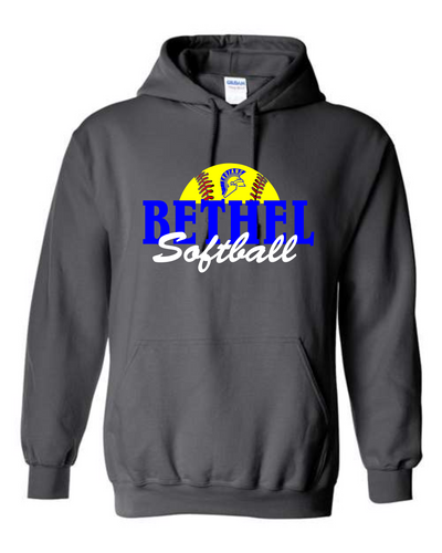 Hoodie Bethel Half Softball with Logo