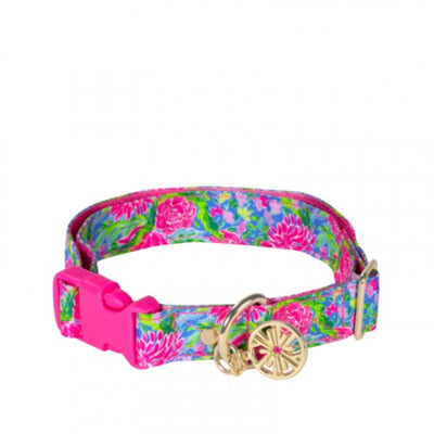 Lilly Pulitzer Dog Collar, Bunny Business S/M