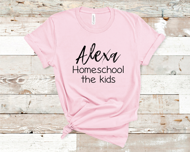 Alexa Homeschool Graphic Tee