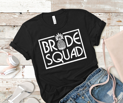 Bride Squad Pineapple Graphic Tee