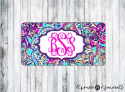 Bait & Switch Lilly Inspired License Plate