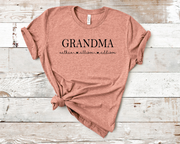 Custom Grandma Crew Graphic Tee