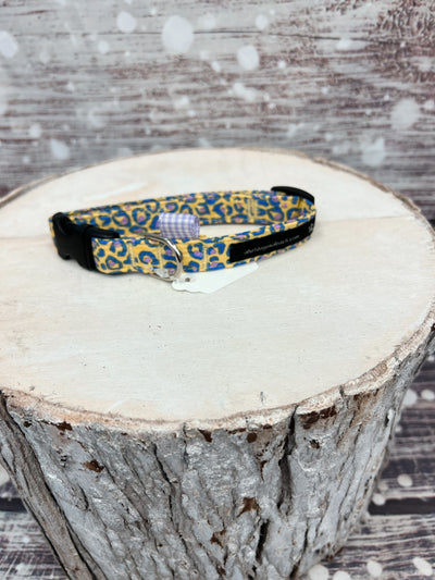 Small Dog Collar, Funky Leopard