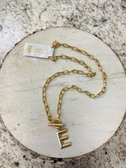 Michelle Mcdowell Wynonna Initial Necklace