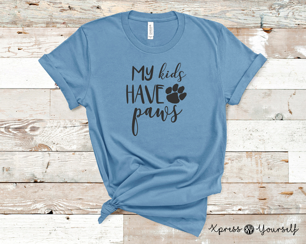 Kids Have Paws Graphic Tee