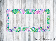 Mermaid in the Shade Lilly Inspired License Plate Frame