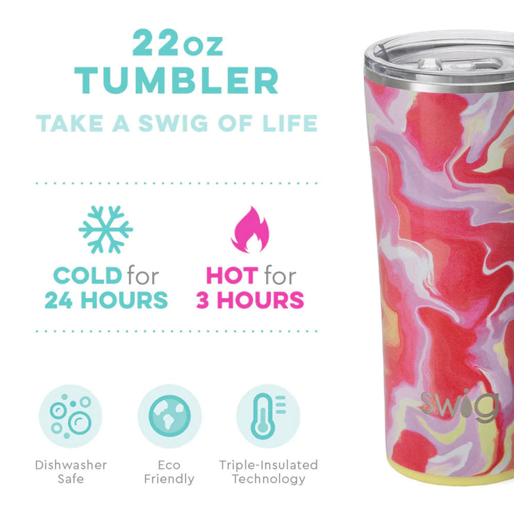 Hot Pink Tumbler (22oz)
